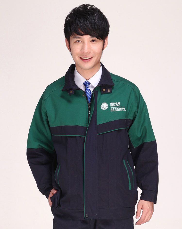 電工行業工廠工作服款式